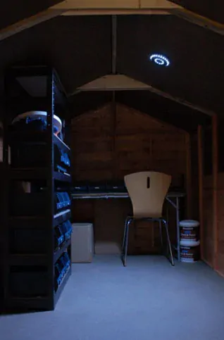 Stropní solární osvětlení Vortex 36 LED