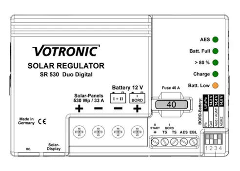 Regulátor nabíjení SE 220 Duo Digital 28V 14A