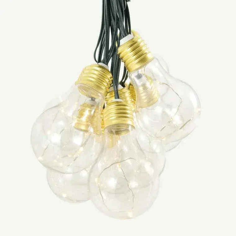 Solární LED řetěz SolarCentre LVB20 Lumify Vintage s USB - 20 světel