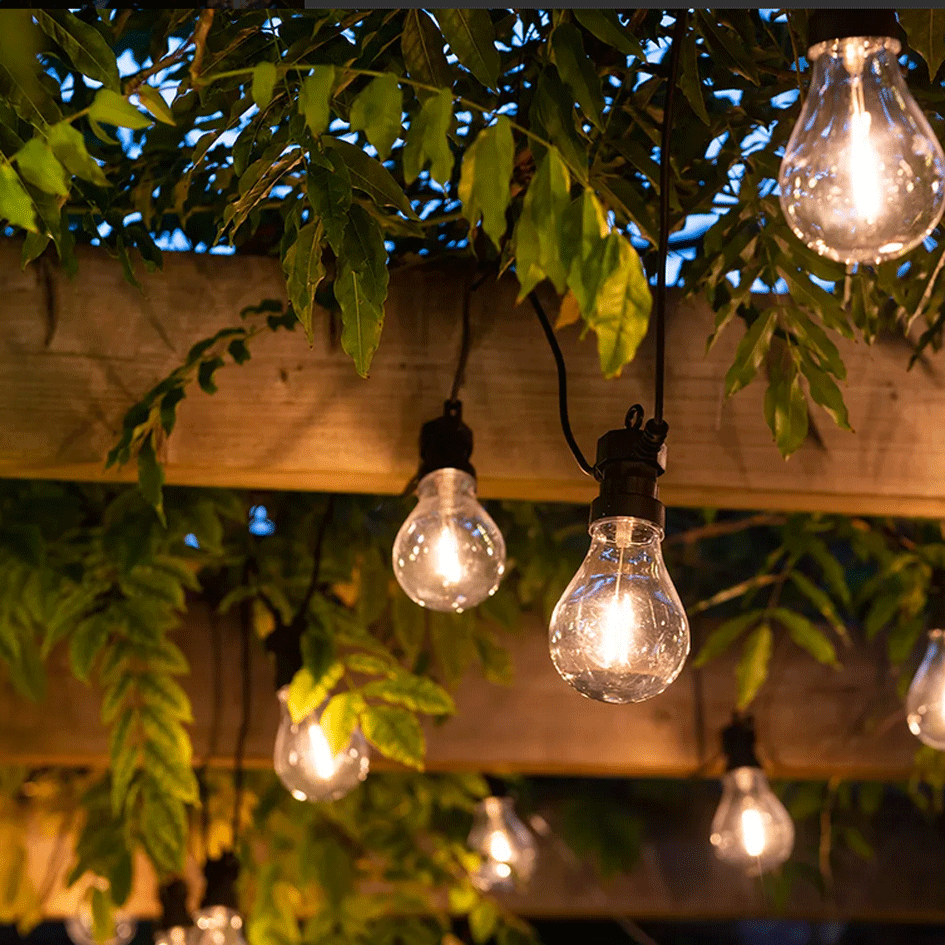 Solární světelný řetěz s USB Edinburgh