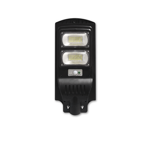Solární LED pouliční lampa 100W IP65 dálkové ovládání 6000K