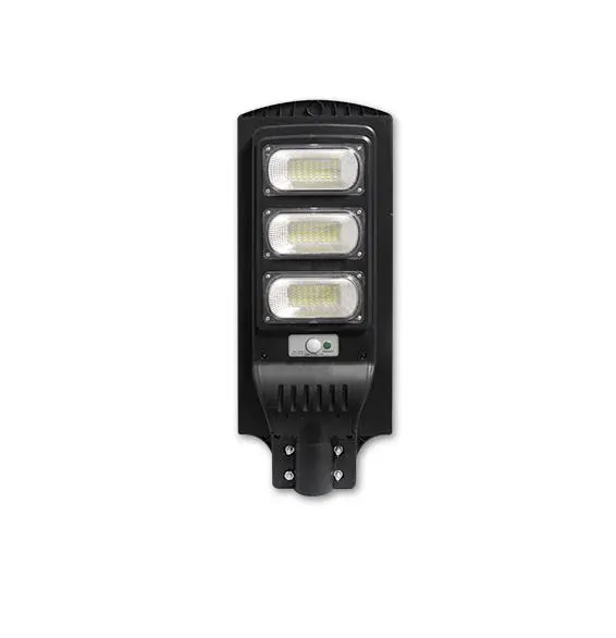 Solární LED pouliční lampa 150W IP65 dálkové ovládání 6000K