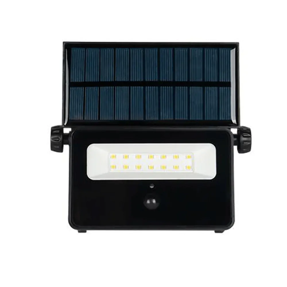 SMD solární LED světlomet Polos 30W 4500K Black