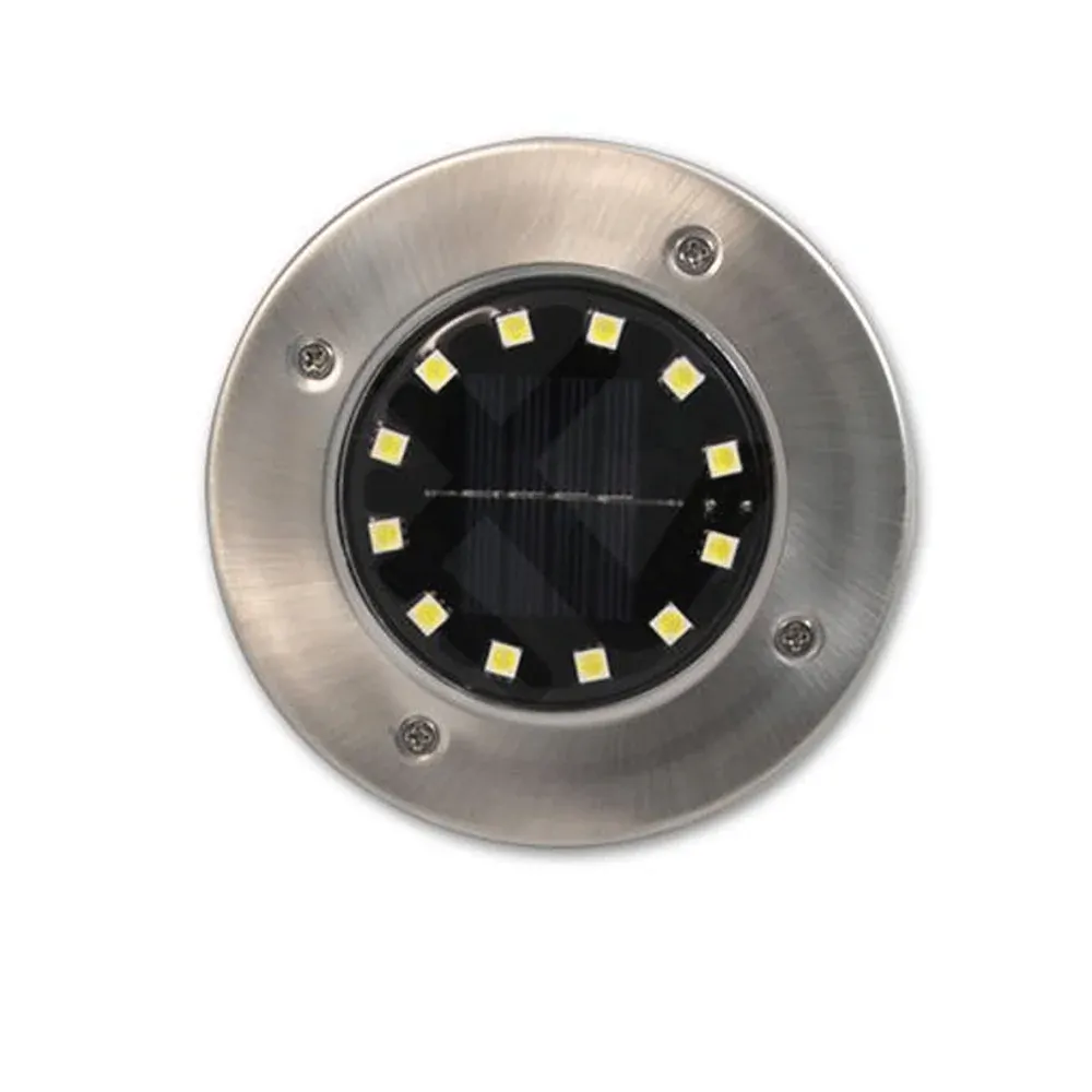 LED solární lampa 12xSMD, zapichovací - 4 ks
