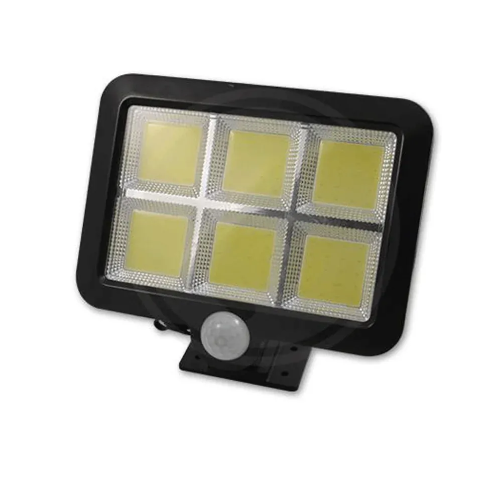 Solární LED světlomet IP44 6xCOB PIR
