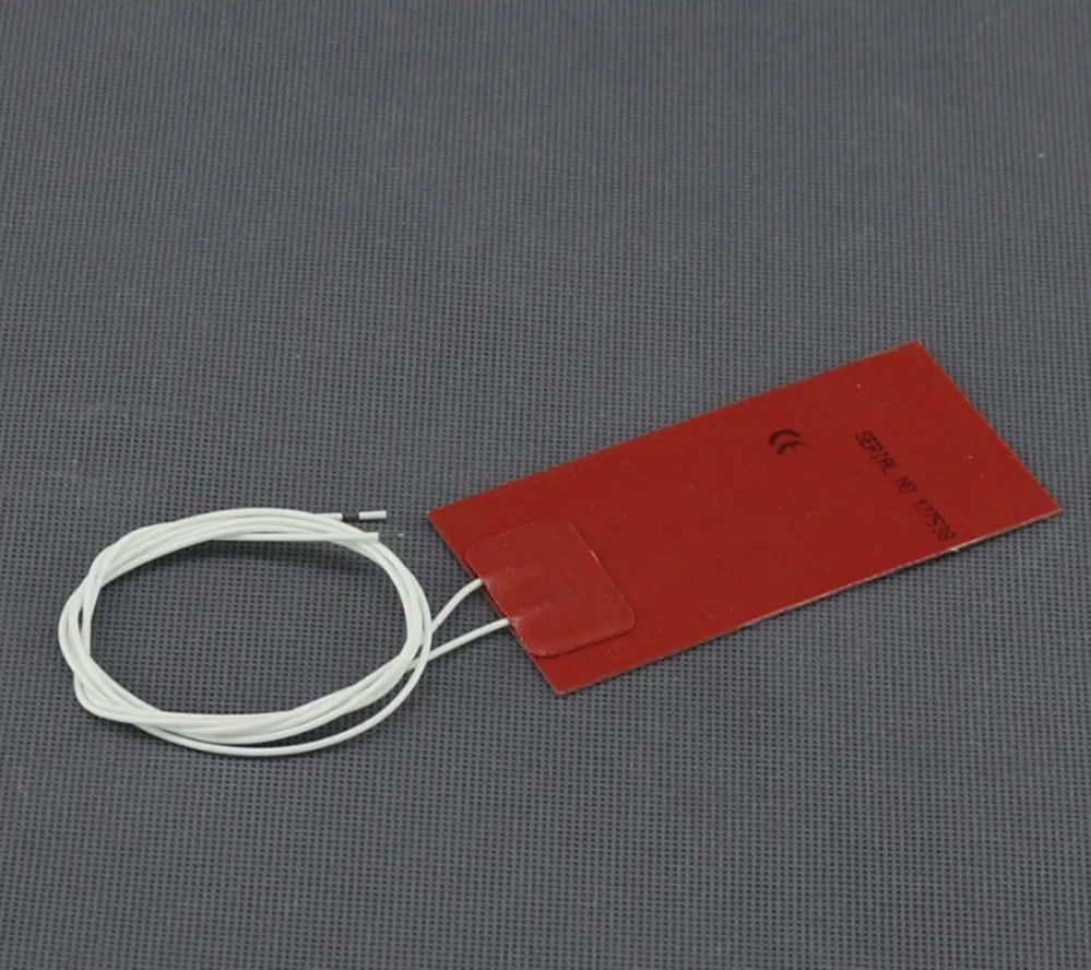 TF1412 - 12V/ 5W topná folie ohebná, samolepicí, silikonová (100x 50mm)