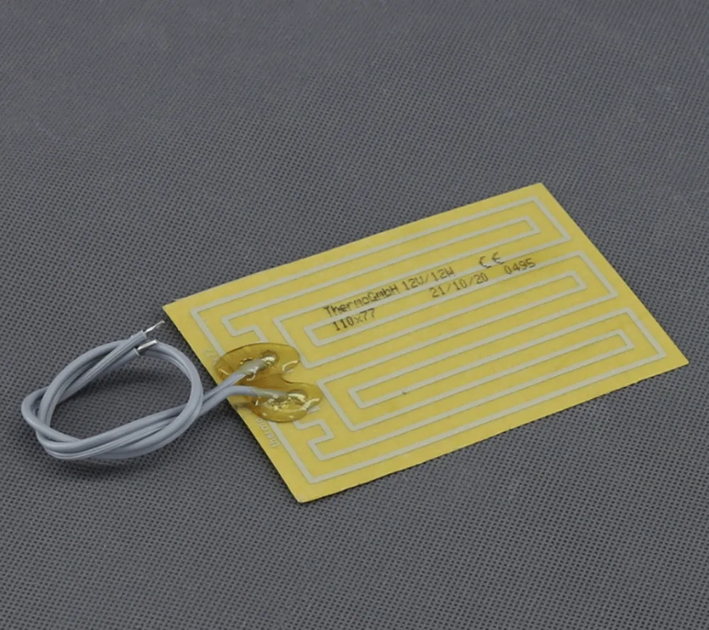 TF1200 - 12V/ 12W topná folie ohebná, samolepicí, PES (110 x 77mm)