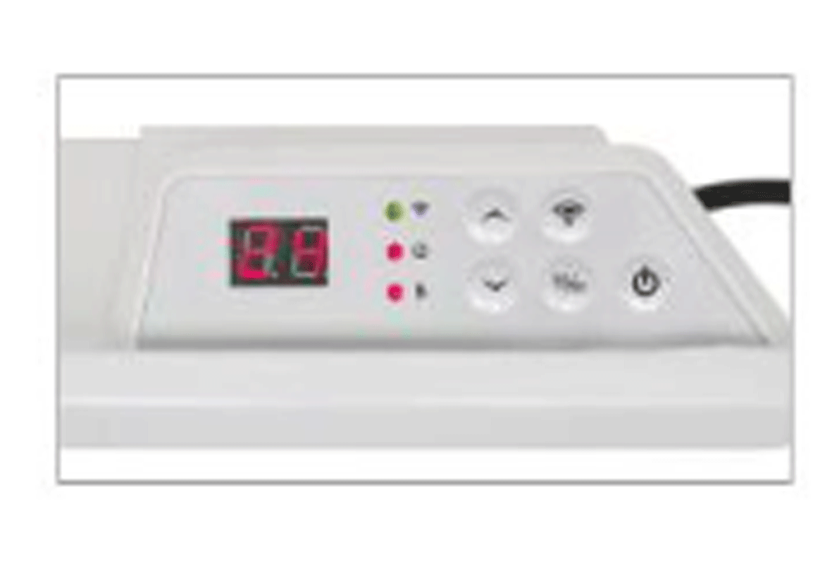 Smart přímotopný konvektor, nástěnný/přenosný 1000 W, IP X4