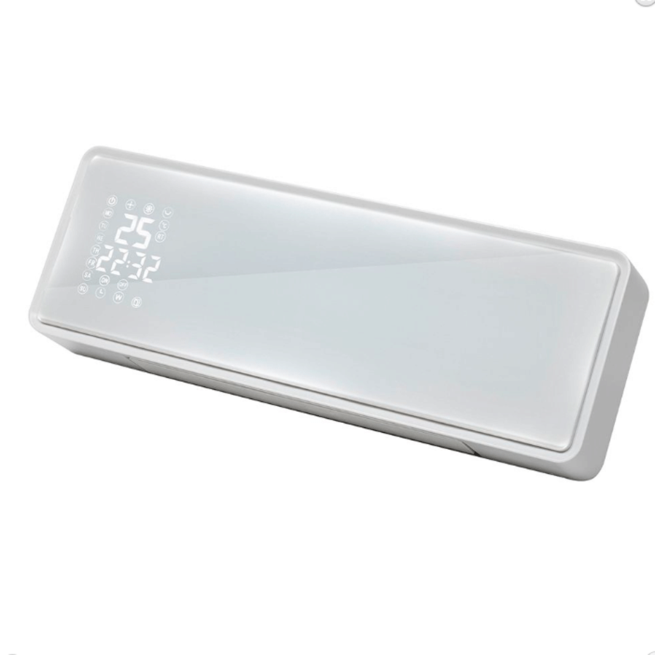 Smart PTC nástěnné topidlo s LED displejem a DO, WiFi, 1000W / 2000W, sklo