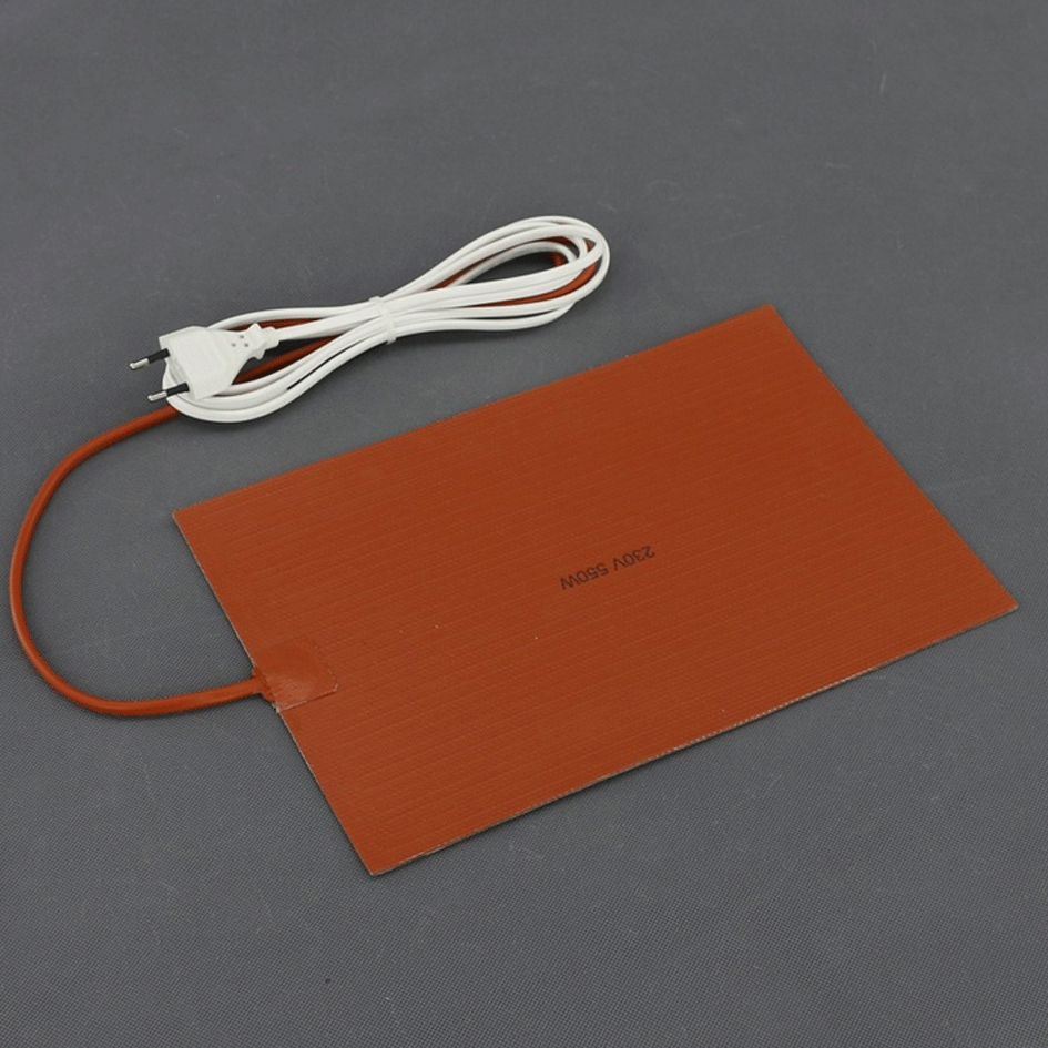 TF1482 - 230V/ 550W topná folie ohebná, samolepicí, silikonová (300 x 200mm)