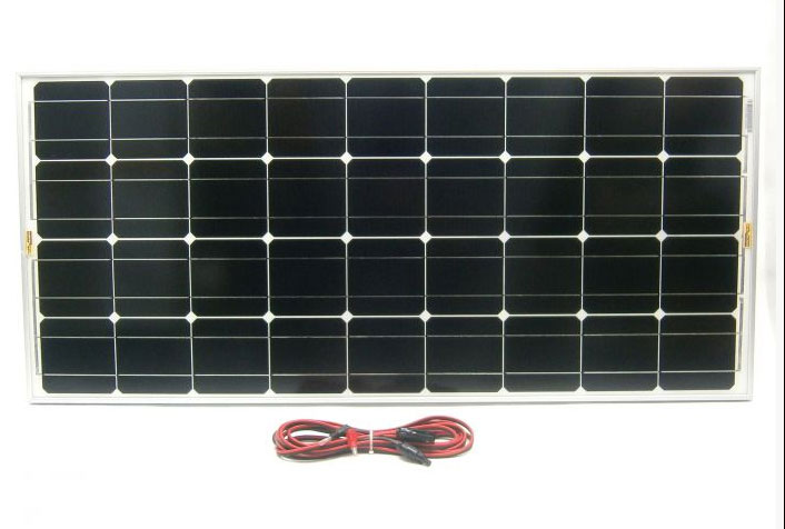 100W solární systém s akumulátorem