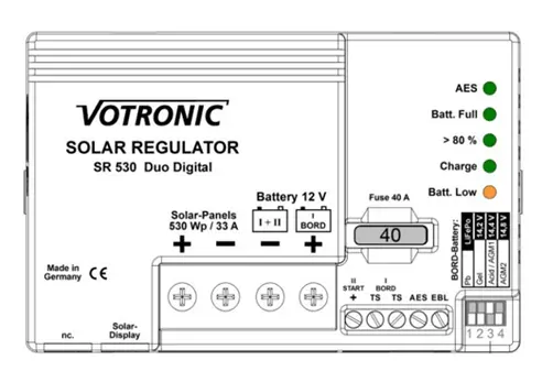 Regulátor nabíjení SE 140 Duo Digital 28V 9A