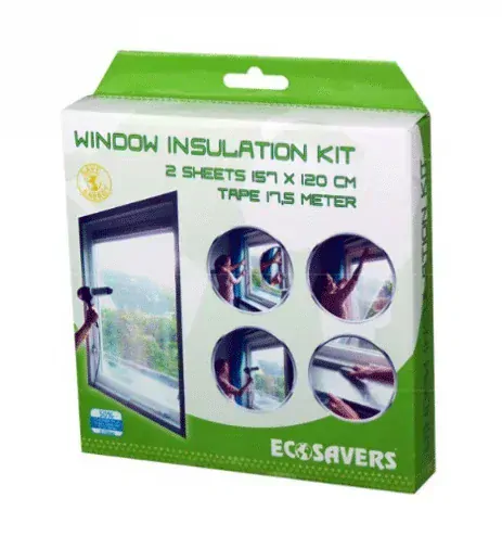 EcoSavers Izolační fólie na okno 0,03 mm
