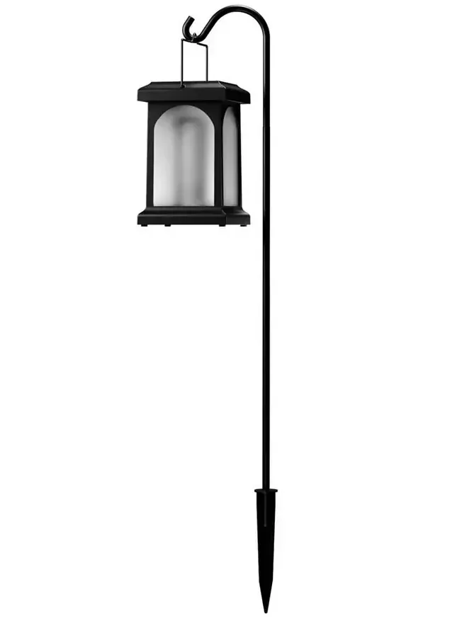 Zahradní solární lucerna TrueFlame Solar Crook s USB