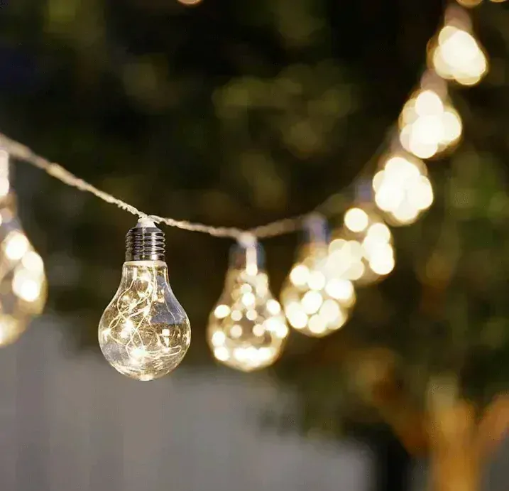 Solární LED řetěz SolarCentre Madison Vintage - 10 svítidel