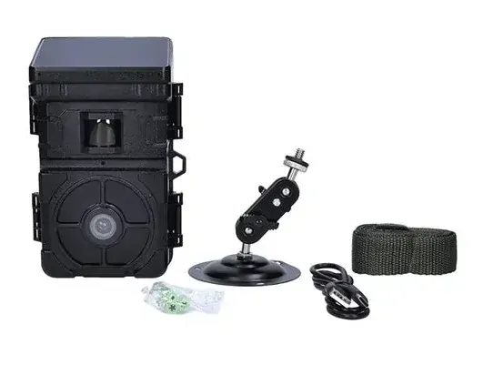 Solight full HD fotopast se solárním panelem