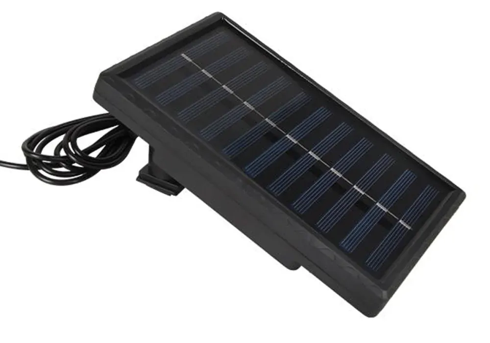 Solární lampa s dálkovým ovládáním