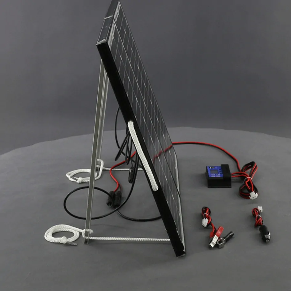 SO114 - 30W/ 24V solární skládací nabíječka autobaterií
