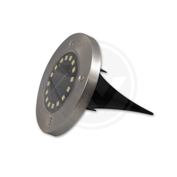 Solární LED lampa 16xSMD  zahradní zapichovací - 4 ks