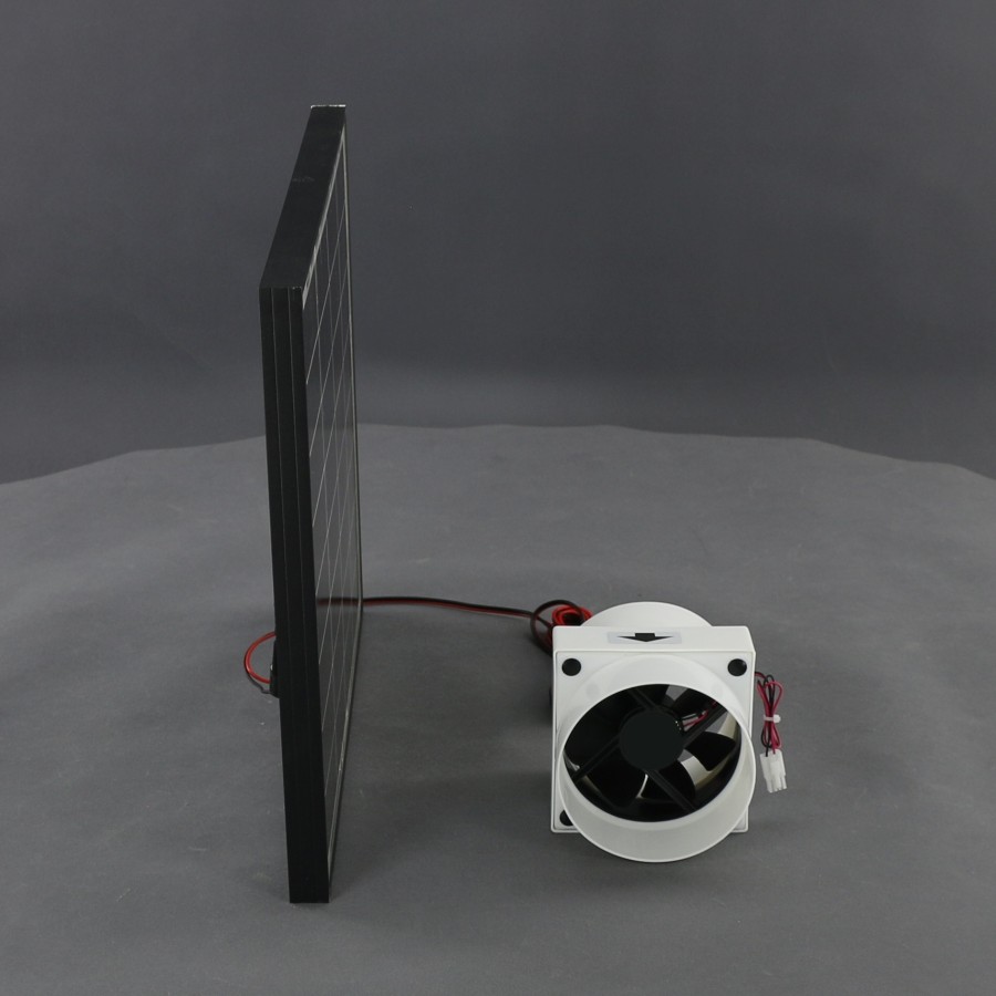 SO18 - 230m3/ h, 30W solární větrací systém vestavný