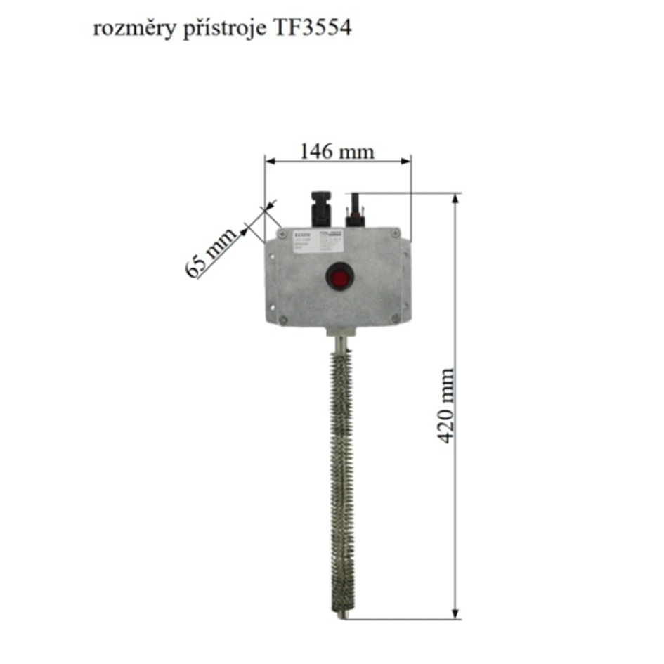 TF3554 - 12V/ 150W přímotop