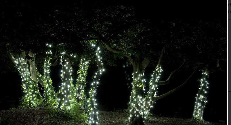 Sol. LED světýlka s USB Lumify 300 LED / 30m studená bílá