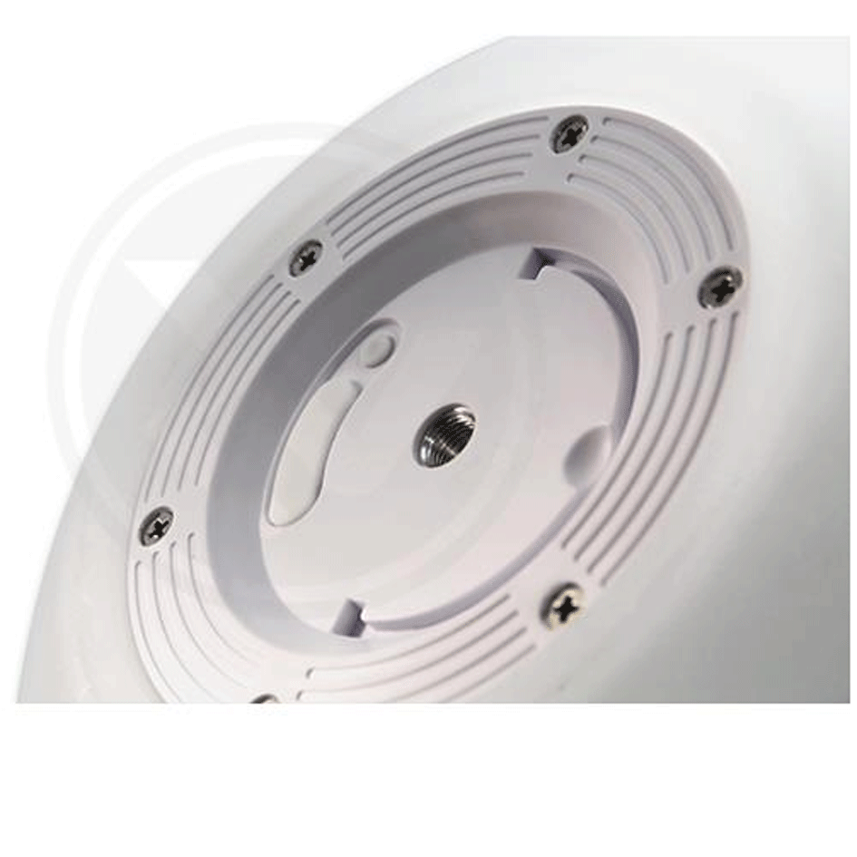 LED zahradní lampa RGB koule 30cm bílá solární