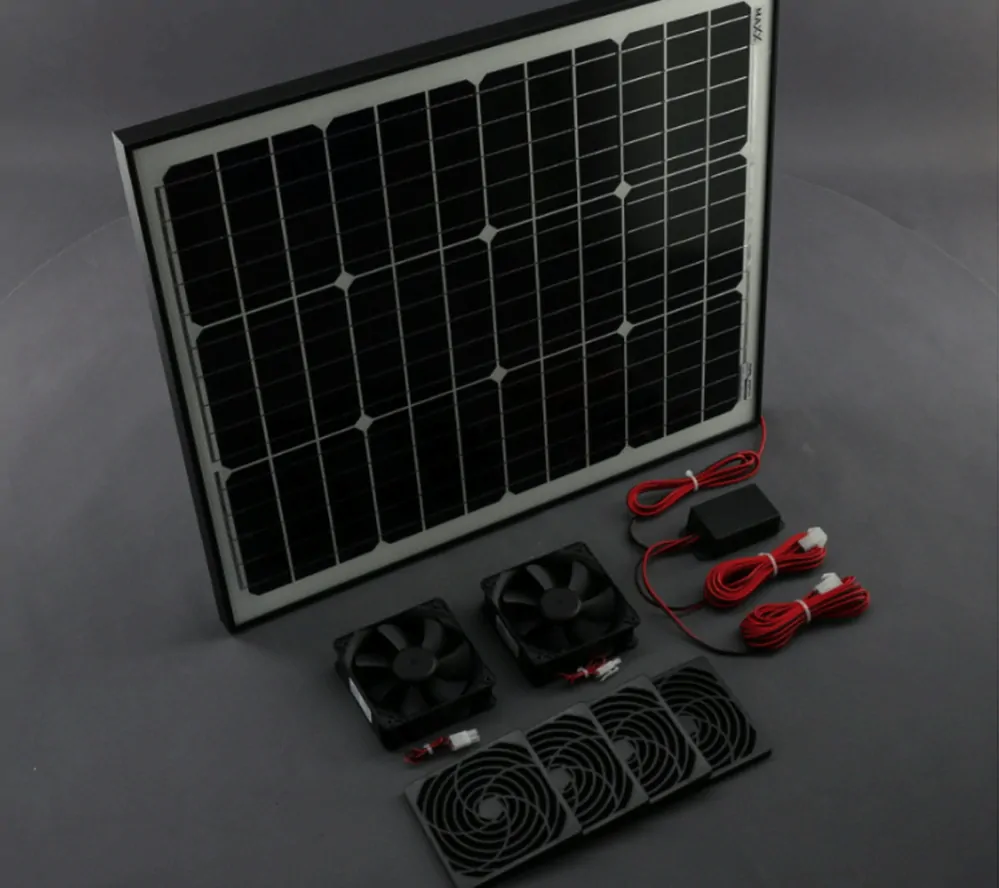 SO14, 460m3/ h, 50W solární větrací systém STANDARD 