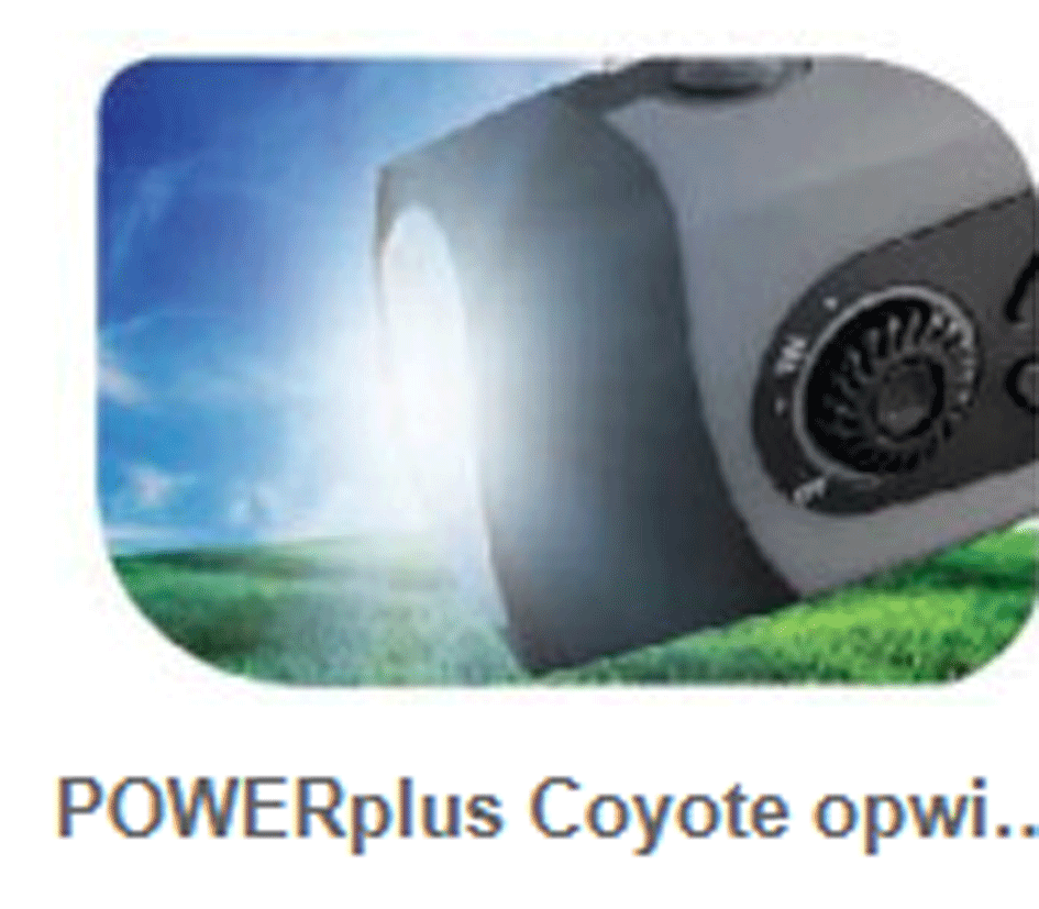 Solární rádio s dynamem, světlem a powerbankou POWERplus COYOTE