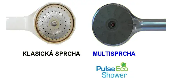 Úsporná multi sprcha Pulse ECO Shower 6l chrom ruční