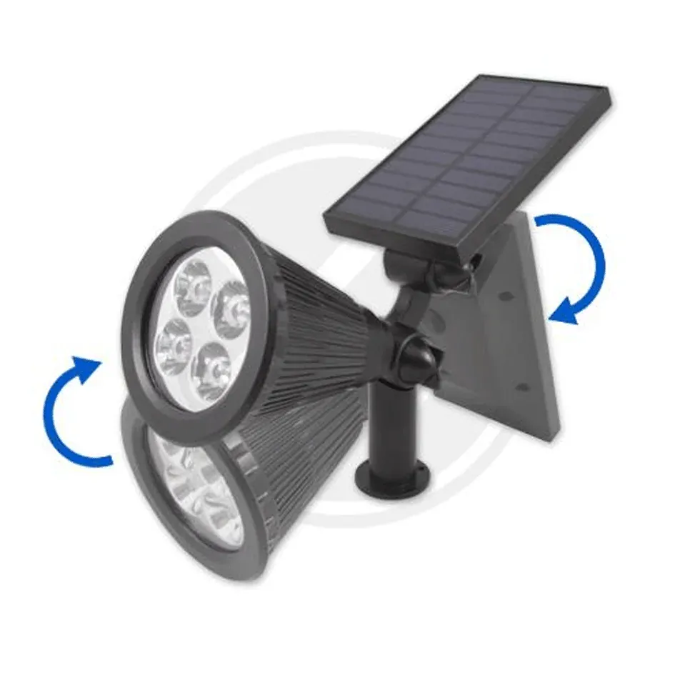 Solární LED lampa zapichovací 6500K