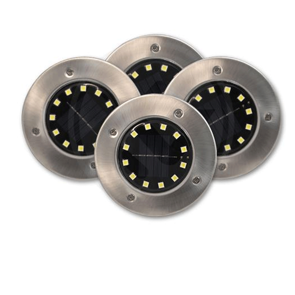 Zahradní LED solární světlo zapichovací 12xSMD - 4 ks