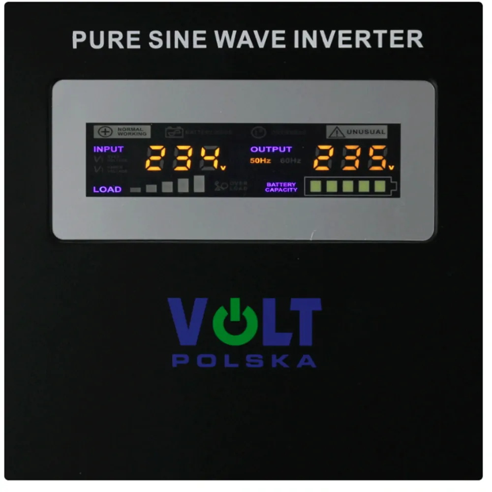 ZZ40 - 300W/ 230V záložní zdroj sinusový, pro aku 12V, (na plochu/ na stěnu)