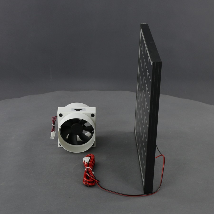 SO18 - 230m3/ h, 30W solární větrací systém vestavný