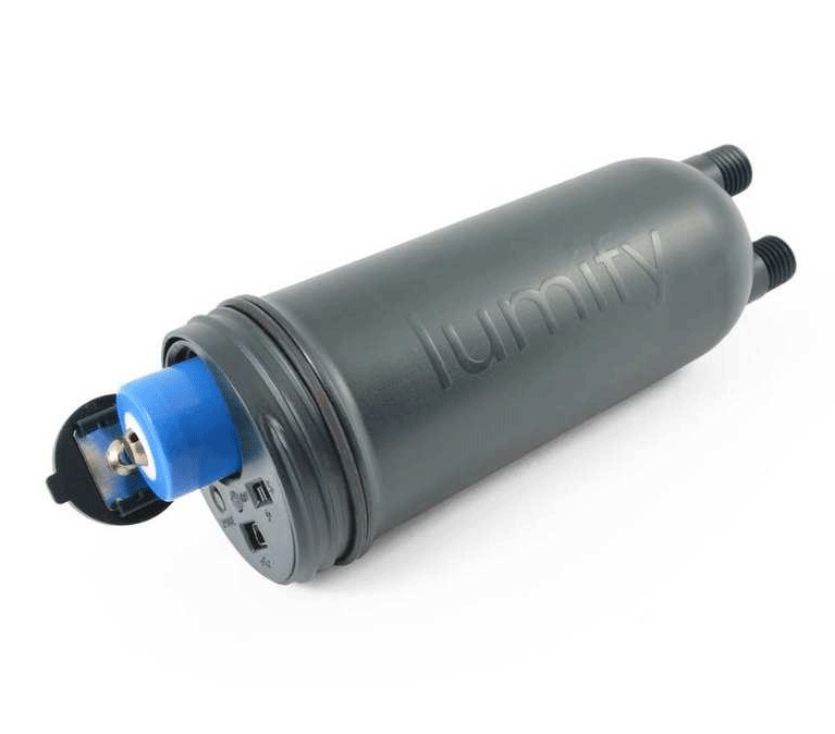 Solární LED řetěz s USB  Lumify LW100 - 100 LED / 10m teplá bílá