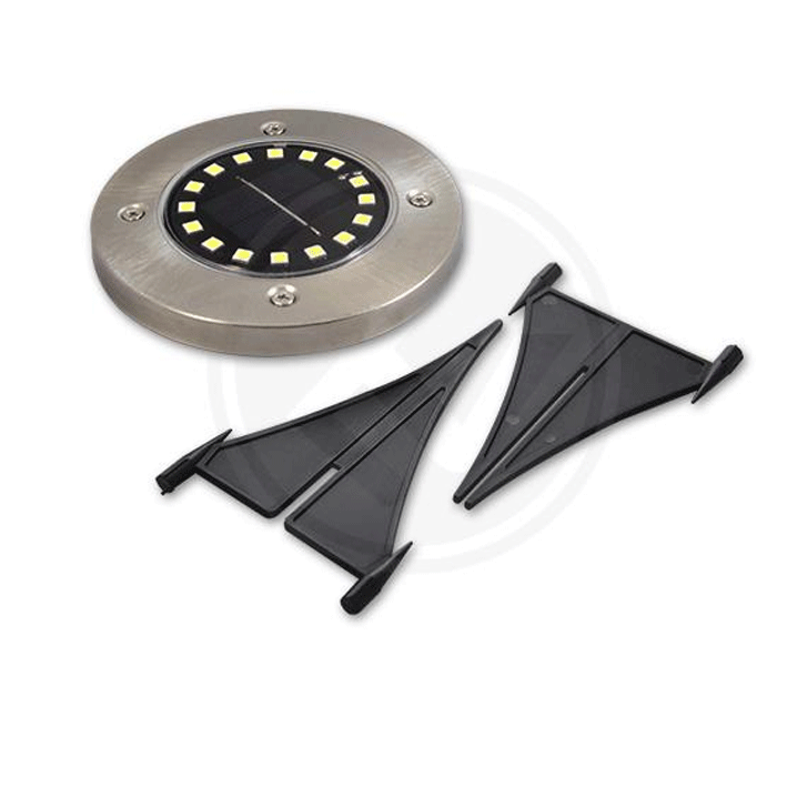Solární LED lampa 16xSMD  zahradní zapichovací - 4 ks