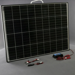 100W/ 12V solární nabíječka autobaterií, monokrystalická SO106