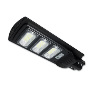 Solární LED pouliční lampa 150W IP65 dálkové ovládání 6000K