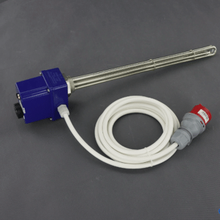 TF204 400V/6000W topná patrona s termostatem G6/4 studený knec délka 515 mm