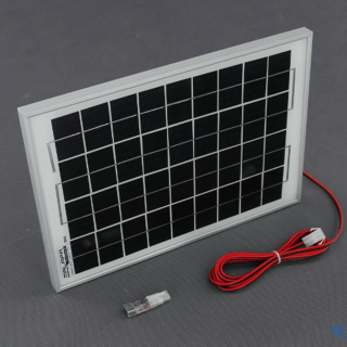 10W USB solární nabíječka