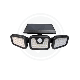 Solární LED světlomet IP65 74xSMD PIR