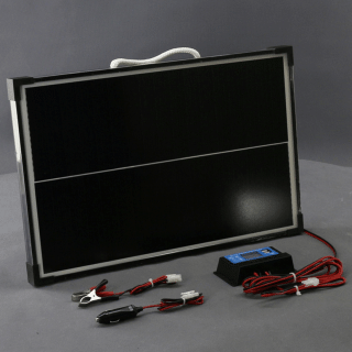 SO67 - 30W/ 12V solární nabíječka autobaterií