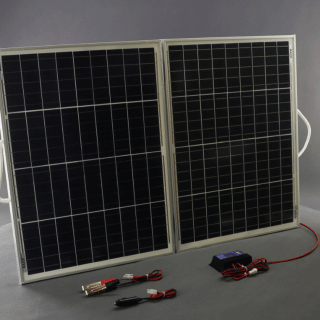 SO110 - 100W/ 12V solární skládací nabíječka autobaterií