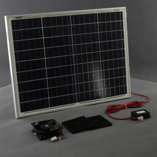 SO196 - 350m3/ h, 50W solární větrací systém STANDARD