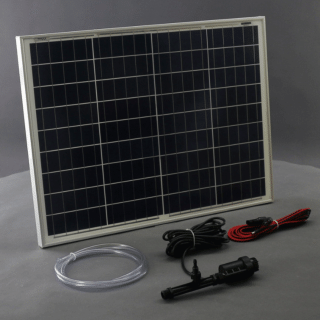 SO121 - 50W solární systém pro vzduchování 35l/ min, venturiho trubice