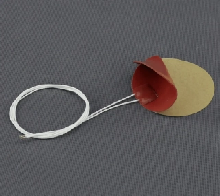 TF1452 - 12V/ 4W topná folie ohebná kulatá, samolepicí, silikonová (průměr 75mm)