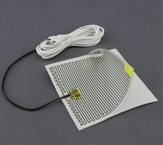 TF1206 - 230V/ 10W topná folie ohebná, samolepicí, PES (210x 205mm)