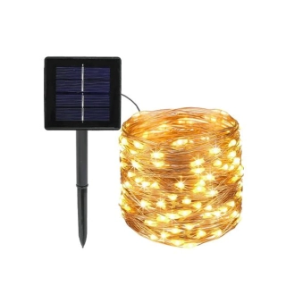 Girlanda solární svítící kabel 5190 mm