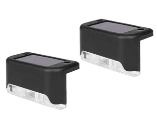 LED solární schodišťové svítidlo - 2 kusy
