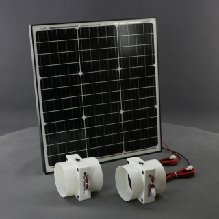 SO22 - 460m3/ h, 50W solární větrací systém vestavný
